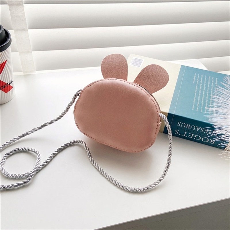 Túi đeo vai mini IELGY hình động vật hoạt hình dễ thương thời trang cho bé