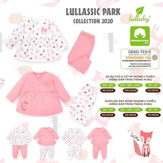 Bộ Lullaby bé gái mẫu 2020
