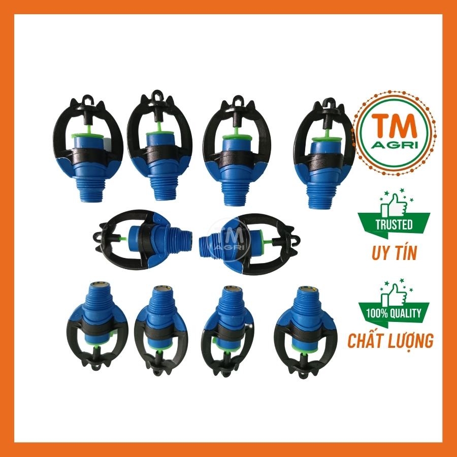 Bộ 10 Béc tưới cây có bù áp 95 lít/giờ giá rẻ, béc phun nước tưới cây
