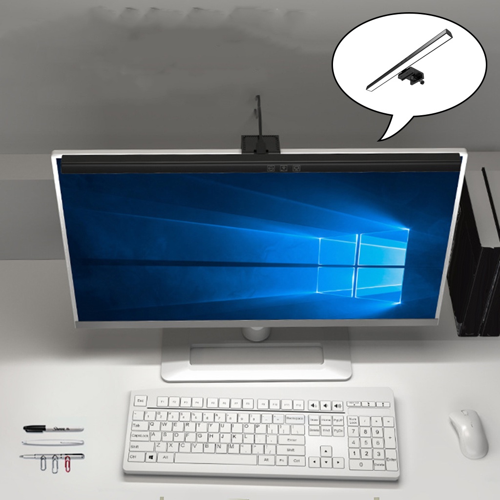 Thanh đèn màn hình máy tính để bàn LED dành cho bàn làm việc gia đình