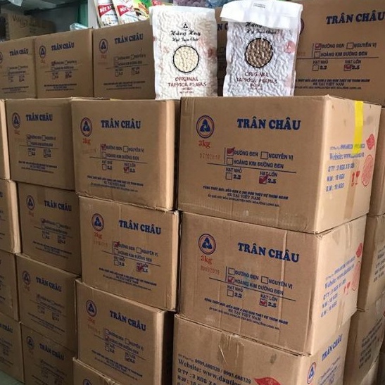 Trân châu Hàng Huy - túi 500g tách lẻ từ túi 3kg