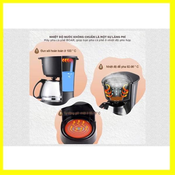 Máy Pha Cà Phê Đa Năng B 🐻, Máy Pha Trà, Máy Ép Cafe _ Espresso  KFJ-403_Dung Tích 600ml_Bảo Hành 1 Năm