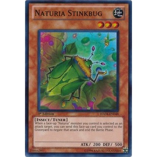 Thẻ bài Yugioh - TCG - Naturia Stinkbug / HA04-EN048 '