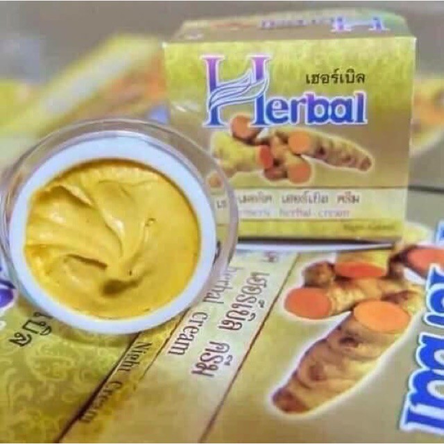 Kem nghệ Herbal cream Thái lan
