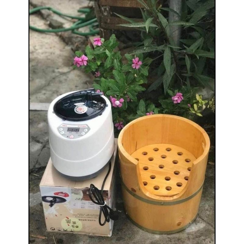 Bồn xông đầu dưỡng sinh (1 bồn và 1 máy)