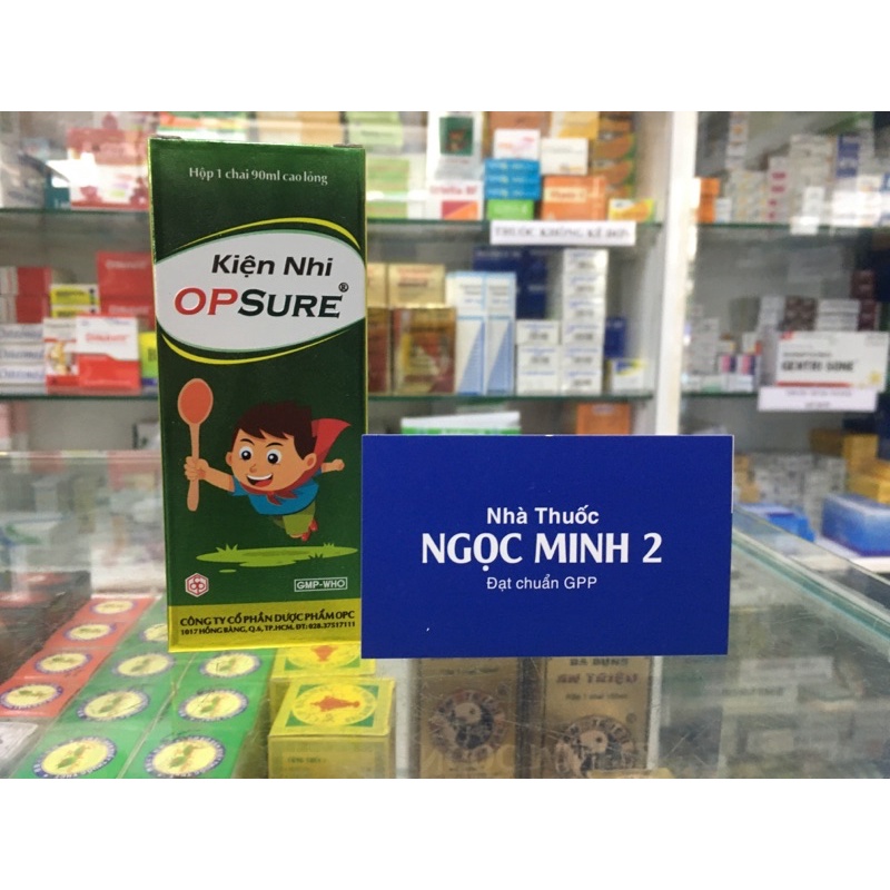 ✅ [Chính Hãng] Kiện Nhi OP sure (Hộp 1 chai 90ml cao lỏng) Hàng chính hãng OPC