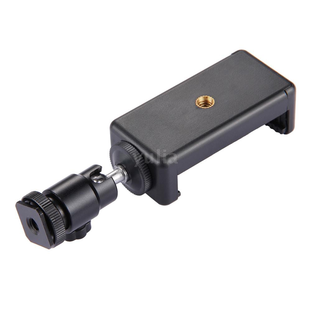 Bộ phụ kiện thanh kẹp điện thoại 360 độ cho chân tripod