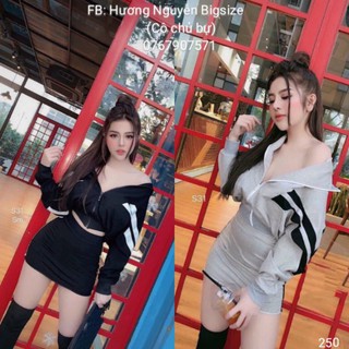 Bigsize set thể thao tay cánh dơi