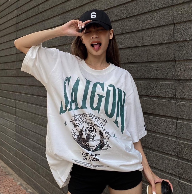 Áo thun Hades SAIGON vintage tee nam nữ full tag  Kun Shop