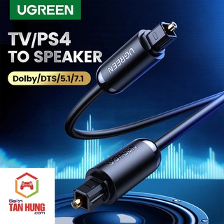 Dây cáp audio quang optical toslink dài 1,5m ugreen 70891