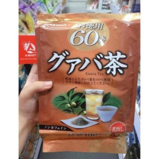 Trà lá ổi Orihiro 60 gói Nhật Bản