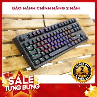 Bàn phím cơ E-Dra EK387 Blue/Brown/Red switch BH 2 năm chính hãng