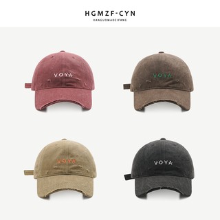 Classic American classic version of a clean soft-headed soft-head baseball cap for men and women Father's hat with a wild wide brimmed hat