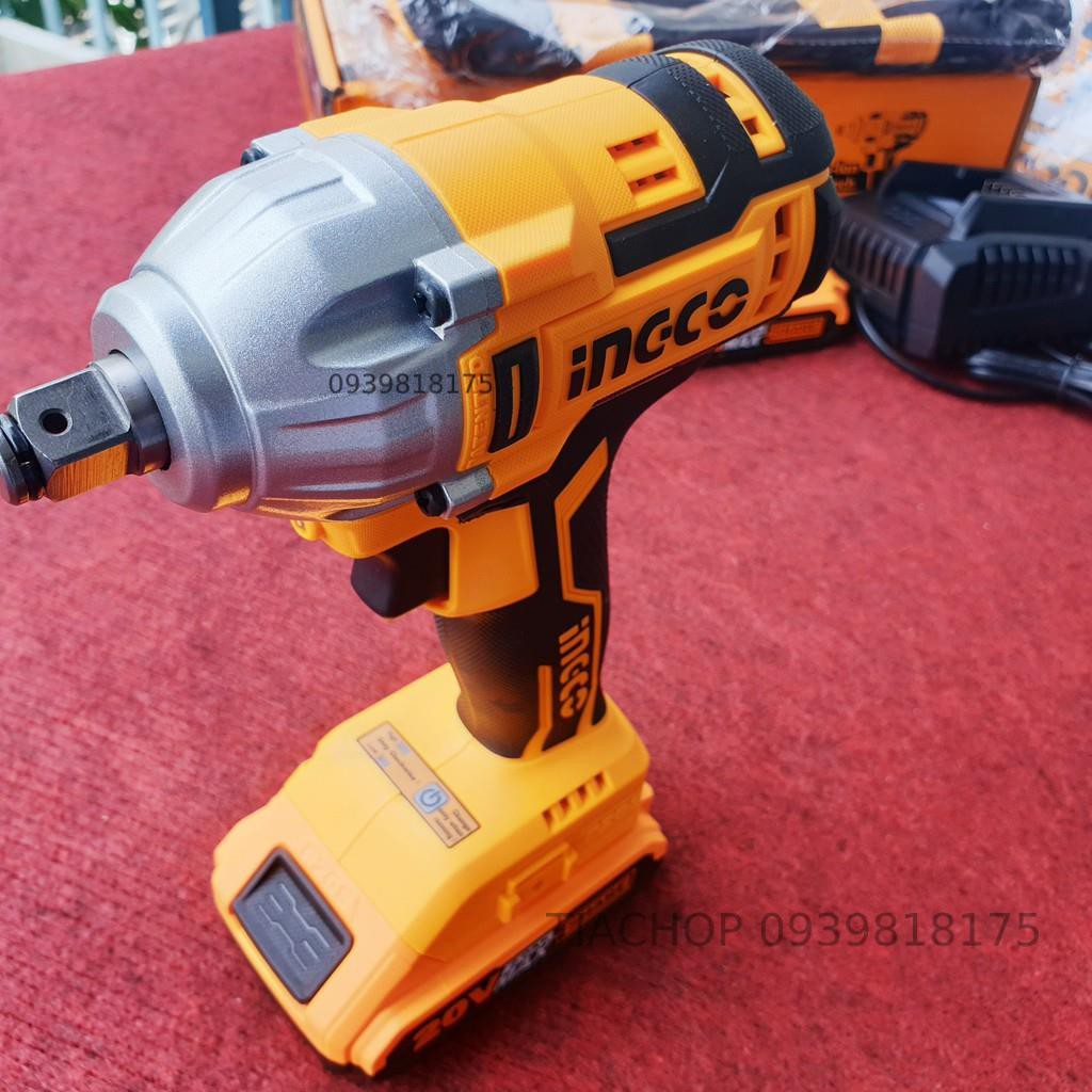 Máy siết bulong dùng pin không chổi than 20V INGCO CIWLI2001