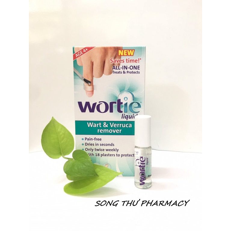 WORTIE – DUNG DỊCH BÔI MỤN CÓC