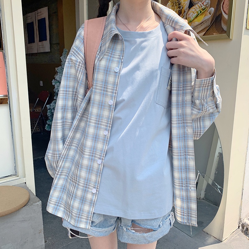 Áo sơ mi nữ kiểu tiểu thư Hàn Quốc bánh bèo bigsize form rộng đẹp kiểu công sở K3T1-3