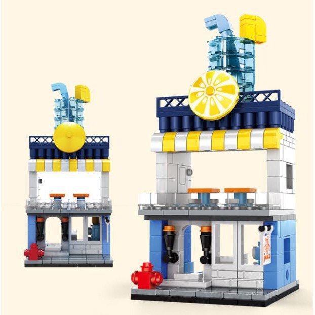 Bộ xếp hình lego cửa hàng đặc biệt. Dành cho trẻ trên 6 tuổi