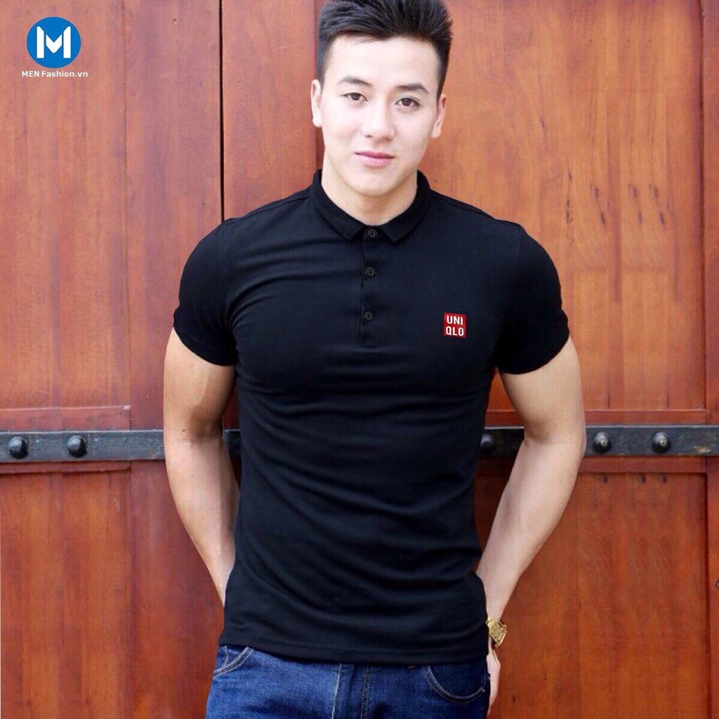 Áo thun nam có cổ vải thun cotton xịn thoáng mát ML2 | BigBuy360 - bigbuy360.vn