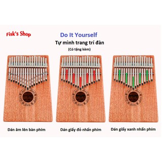 Đàn Kalimba 17 mẫu đàn