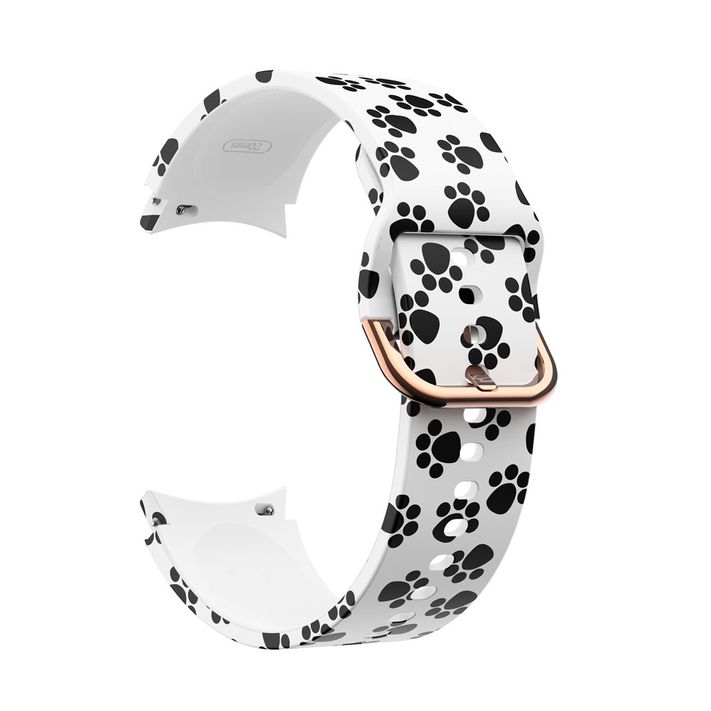 Dây Silicone Thay Thế Cho ĐồNg Hồ Samsung Galaxy Watch 4 5 Pro 40mm 44mm 45mm Classic 42mm 46mm