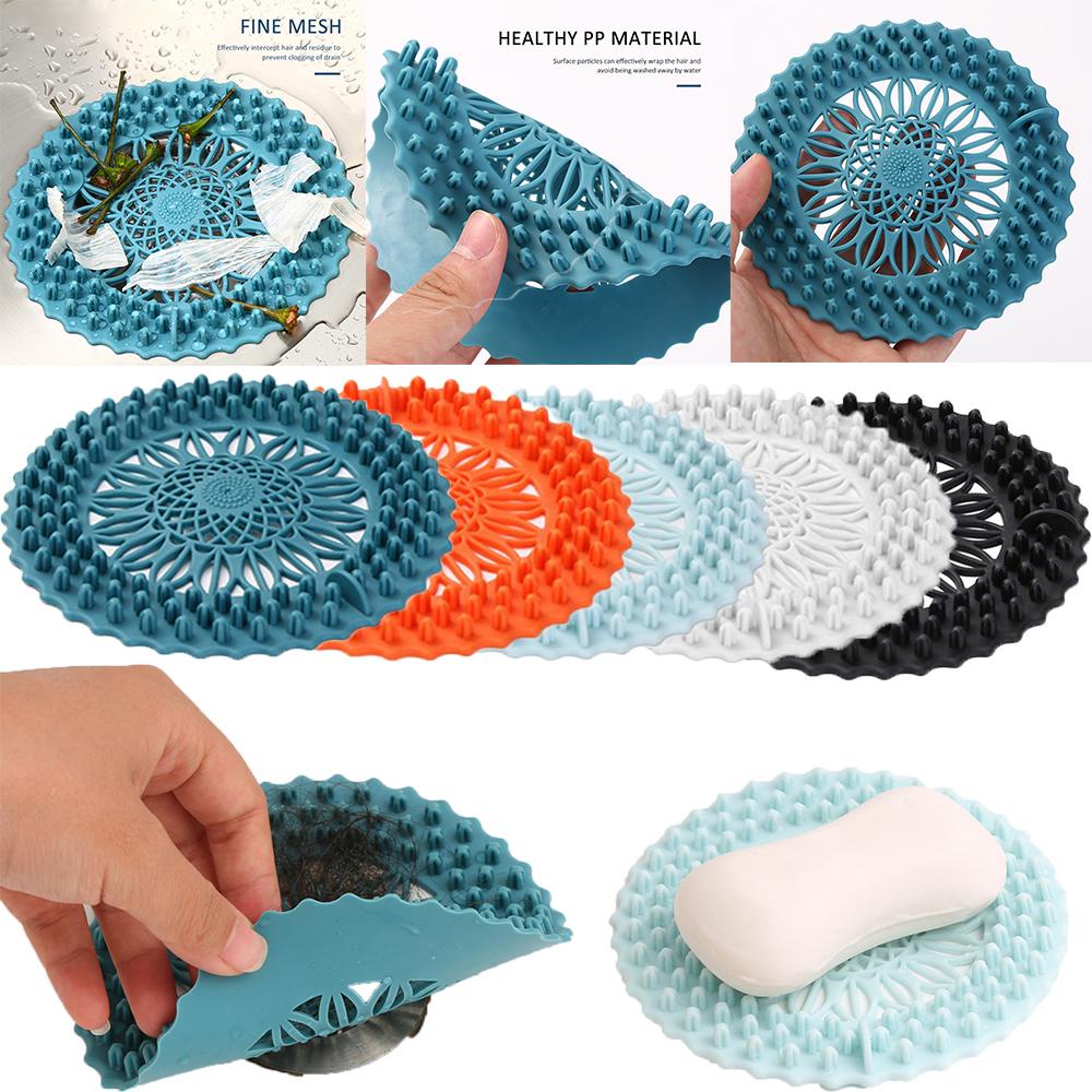 KUNHEV Nắp Đậy Cống Thoát Nước Bồn Rửa Chén / Nhà Tắm Bằng Silicone