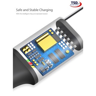 Cáp Sạc Nhanh Baseus Cafule Dài 2M ( iPhone, TypeC, Micro )