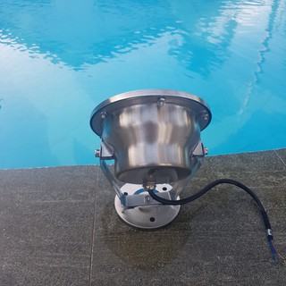 Đèn LED âm nước đế hồ cá Koi