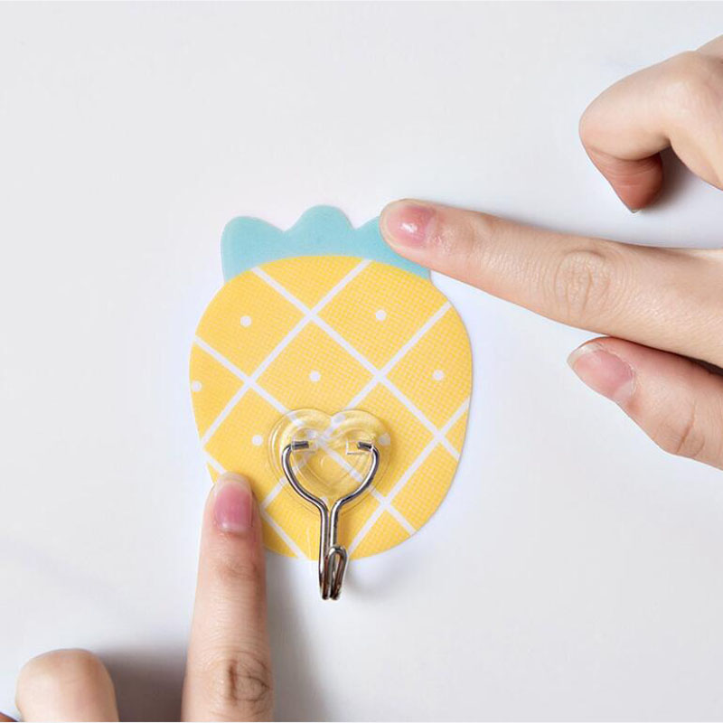Móc Treo Dán Tường Hình Trái Cây Dễ Thương Tiện Lợi