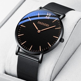 ĐỒNG HỒ NAM DIZIZID MẶT SIÊU MỎNG DÂY THÉP TITANIUM CAO CẤP - PHONG CÁCH THƯỢNG LƯU