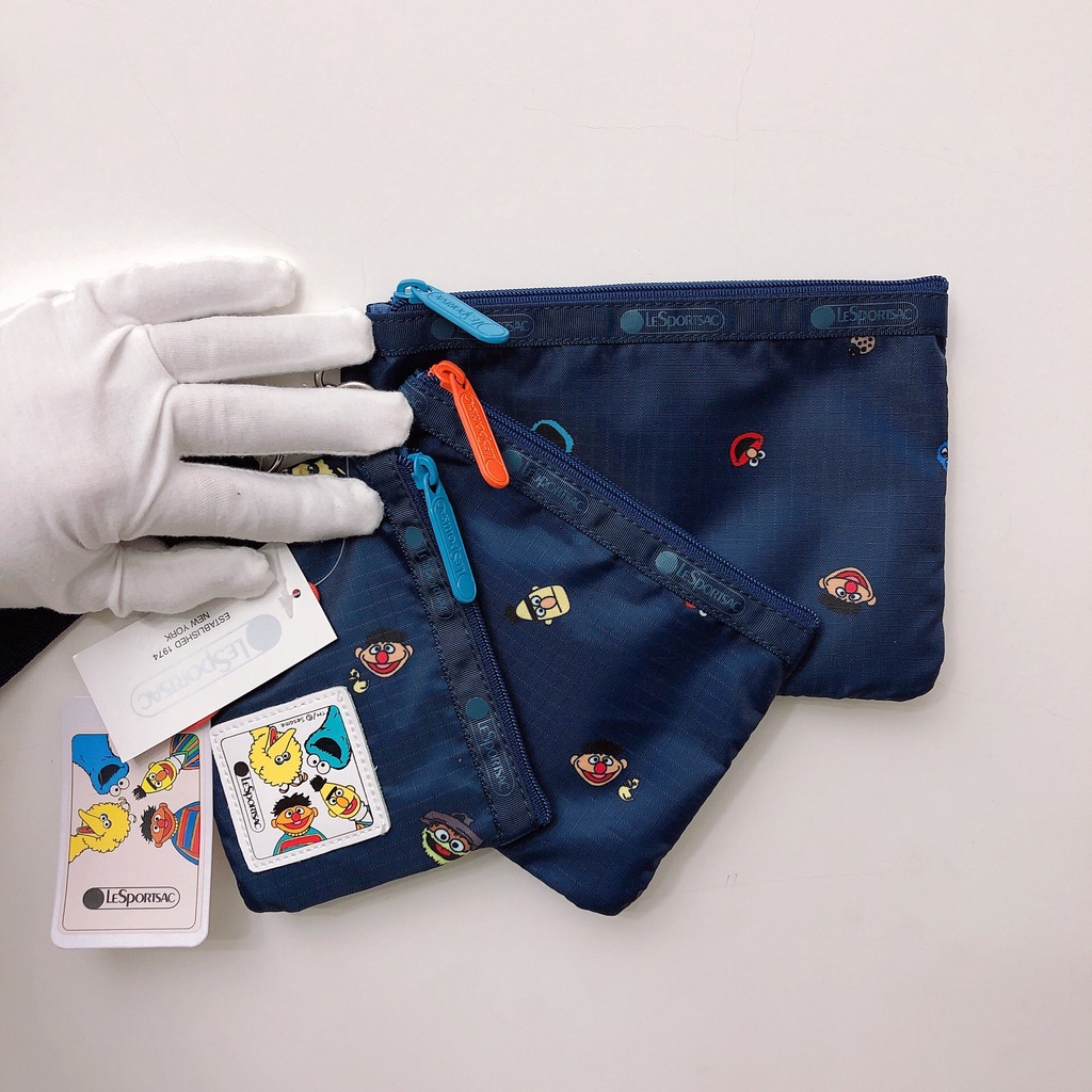 Bộ 3 Món Túi Đeo Chéo Vai + Túi Đeo Chéo + Túi Đeo Vai 49 Màu lesportsac 3 Trong 1 Chống Thấm Nước