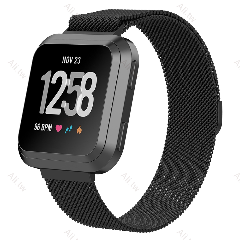 Dây Đeo Thể Thao Thoáng Khí 2 Màu Cho Đồng Hồ Thông Minh Fitbit Versa