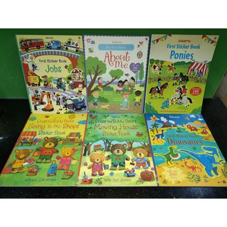 Đồ chơi - Usborne sticker book 8