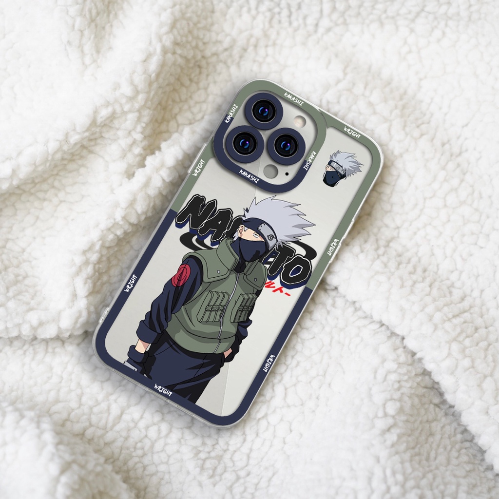 Ốp lưng iphone cạnh vuông Kakashi 2 Naruto Wrightcase 6plus/7/8/8plus/x/xs/11/12/pro/max/plus/promax
