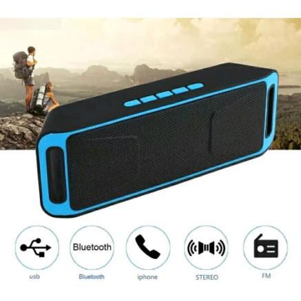 Loa Bluetooth SC-208 Kết nối âm thanh thông qua bluetooth từ tất cả các loại diện thoại,máy tính...