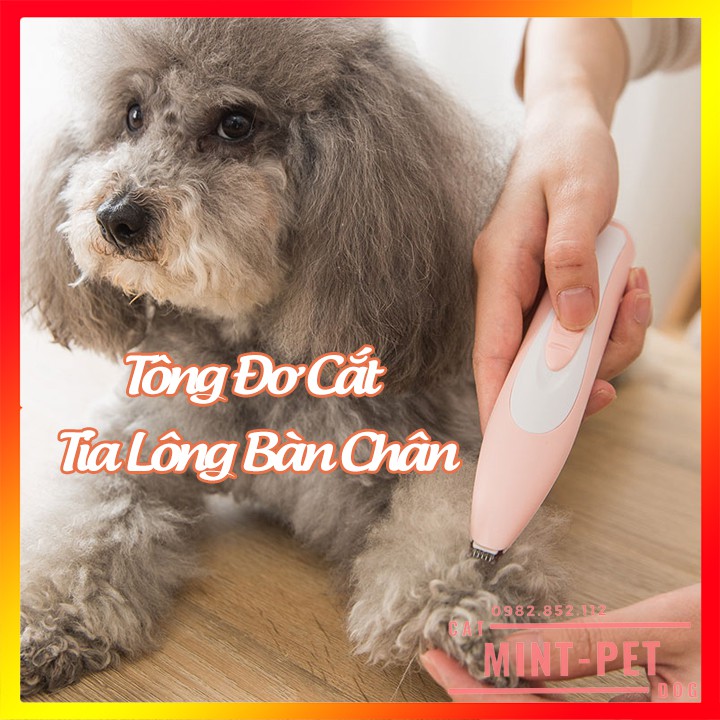 Tông Đơ Cạo Lông Bàn Chân Cho Chó Mèo #MINTPET
