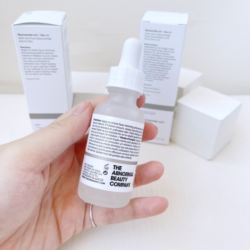 Tinh chất Niacinamide 10% + Zinc 1% The Ordinary