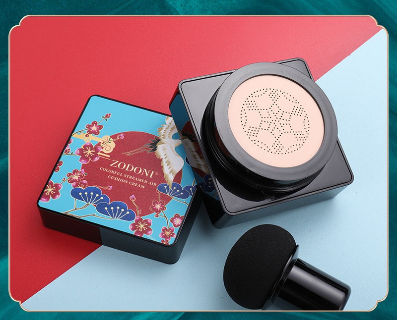 (Hàng Mới Về) Kem Nền Bb Che Khuyết Điểm Dưỡng Ẩm Làm Sáng Da Kèm Cọ Đầu Nấm Zohdni | BigBuy360 - bigbuy360.vn