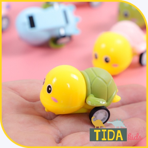 Ô Tô Đồ Chơi Mini, Mô Hình Xe Ô Tô Rùa Con Lên Dây Cót Giá Tốt, Đồ Chơi Giải Trí TiDa Kids Shop