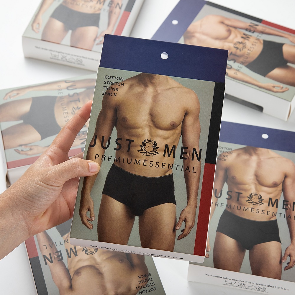 Set Quần Lót Nam Tam Giác JustMen chất vải thoáng mát