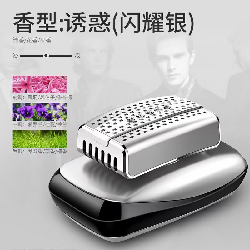 Nước hoa đính đá cao cấp đặt taplo xe ô tô khử mùi chống say xe