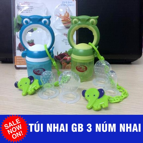 Túi nhai GB baby ăn dặm chống hóc