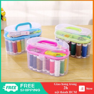 Bộ dụng cụ may vá kim chỉ đựng gọn gàng đa năng - GD0011