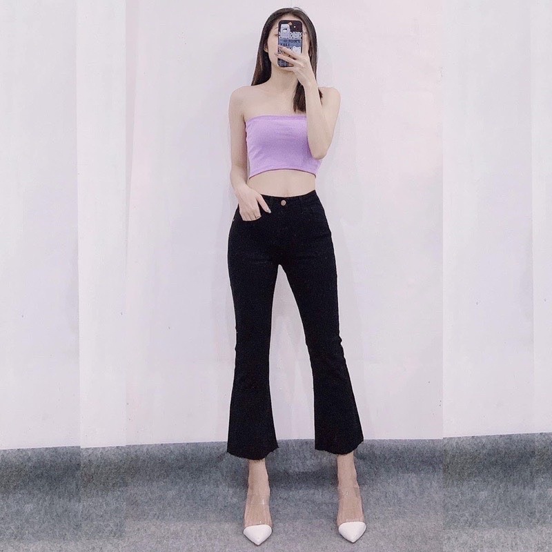 Quần bò ống loe TTQ688 | BigBuy360 - bigbuy360.vn