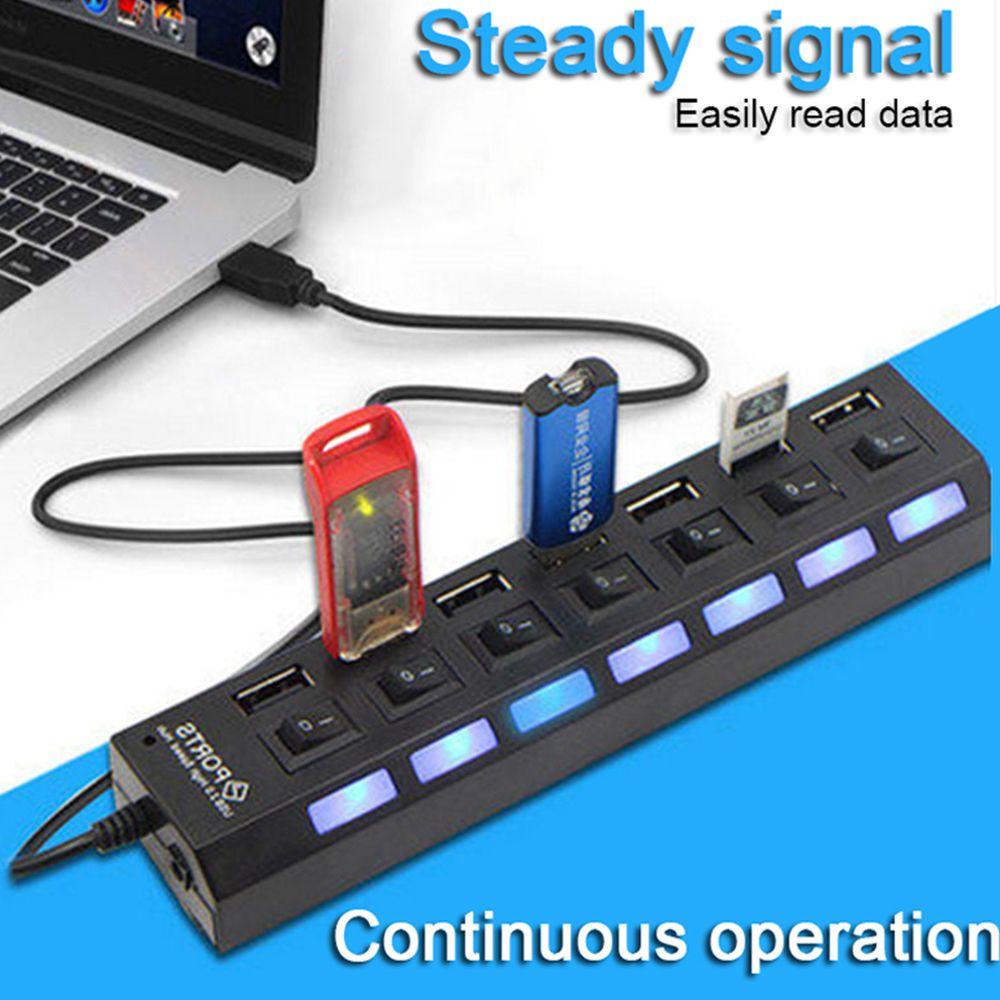 Ổ Cắm USB 2.0 4 Cổng Tốc Độ Cao Có Công Tắc ON / OFF