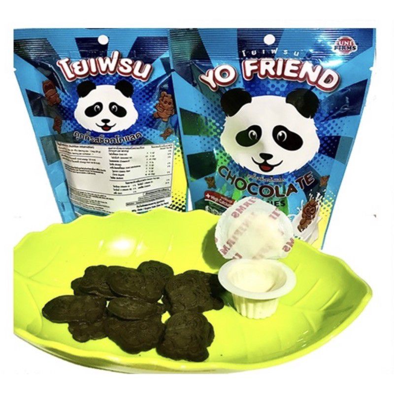 Bánh gấu kem chocolate