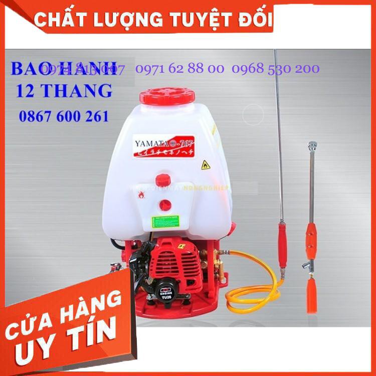 NÓNG! Máy Phun Thuốc Sâu đeo vai chạy xăng Yamata 767, Bình xịt bơm thuốc khử trùng động cơ 2 thì Giá cực Chất