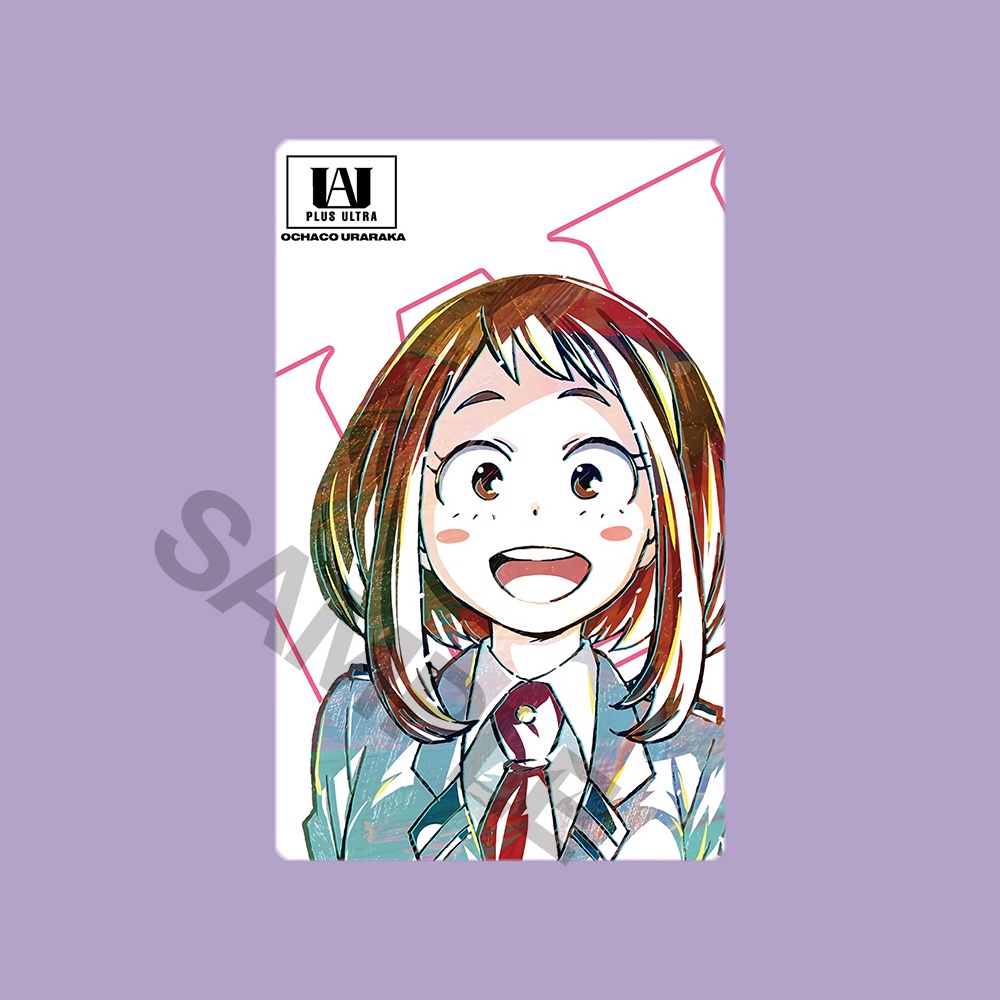 M4 Ảnh card bo góc in hình BOKU NO HERO ACADEMIA ver ANI ART Học Viện Anh Hùng thẻ bo viền 5*8cm anime chibi #