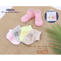 (0-3Y)Tất / vớ lưới trẻ em thông thoáng set 5 đôi - DOKMA