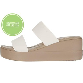 Sandal Brooklyn Mid Wedge W Màu Trắng