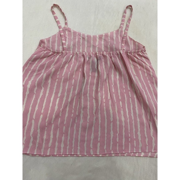 Áo voan kẻ sọc 2 dây Nino.maxx  - Thanh lý vnxk